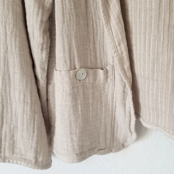 Adrienne Vittadini Linen Jacket - Picture 4 of 6